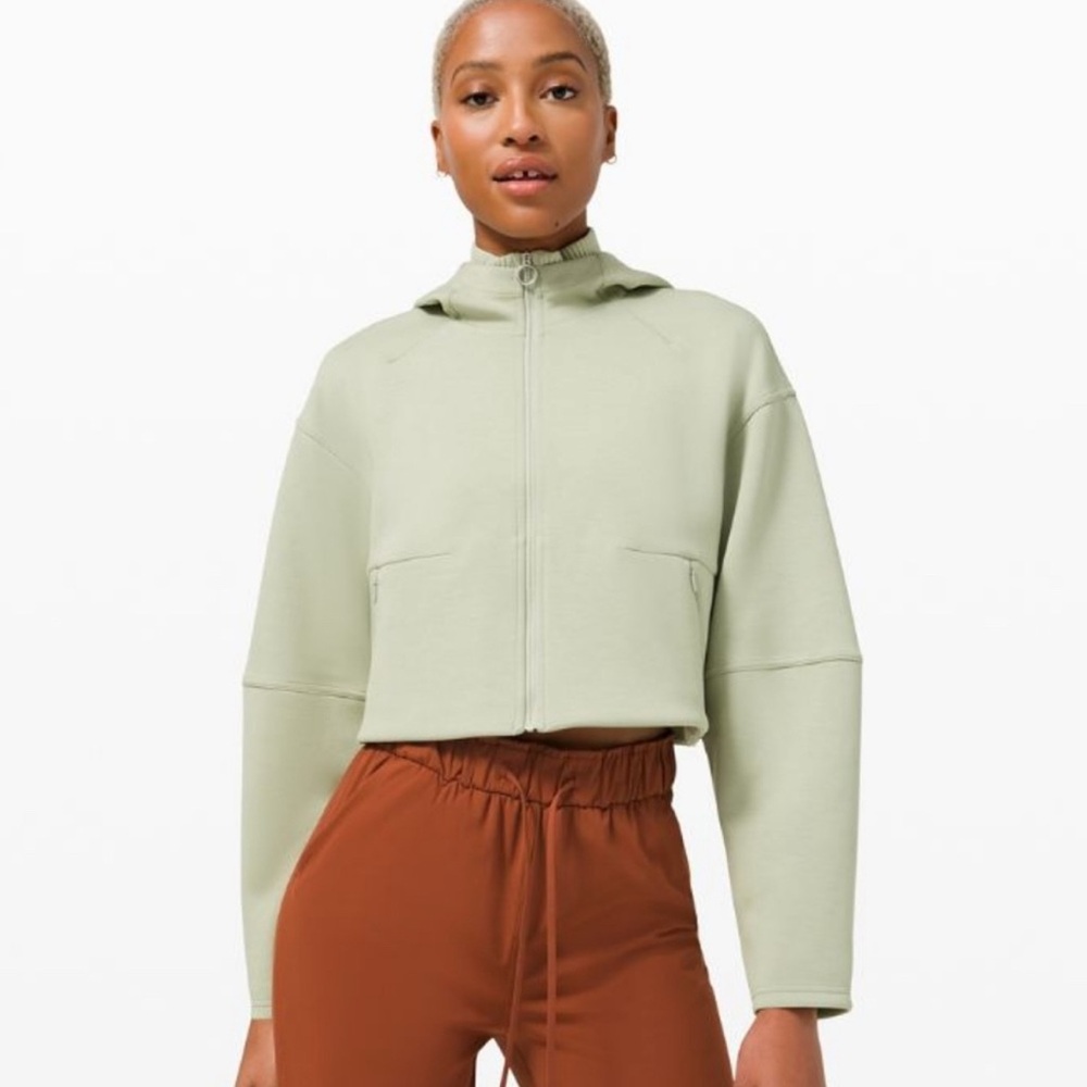 Lululemon Green Zip Hoodie